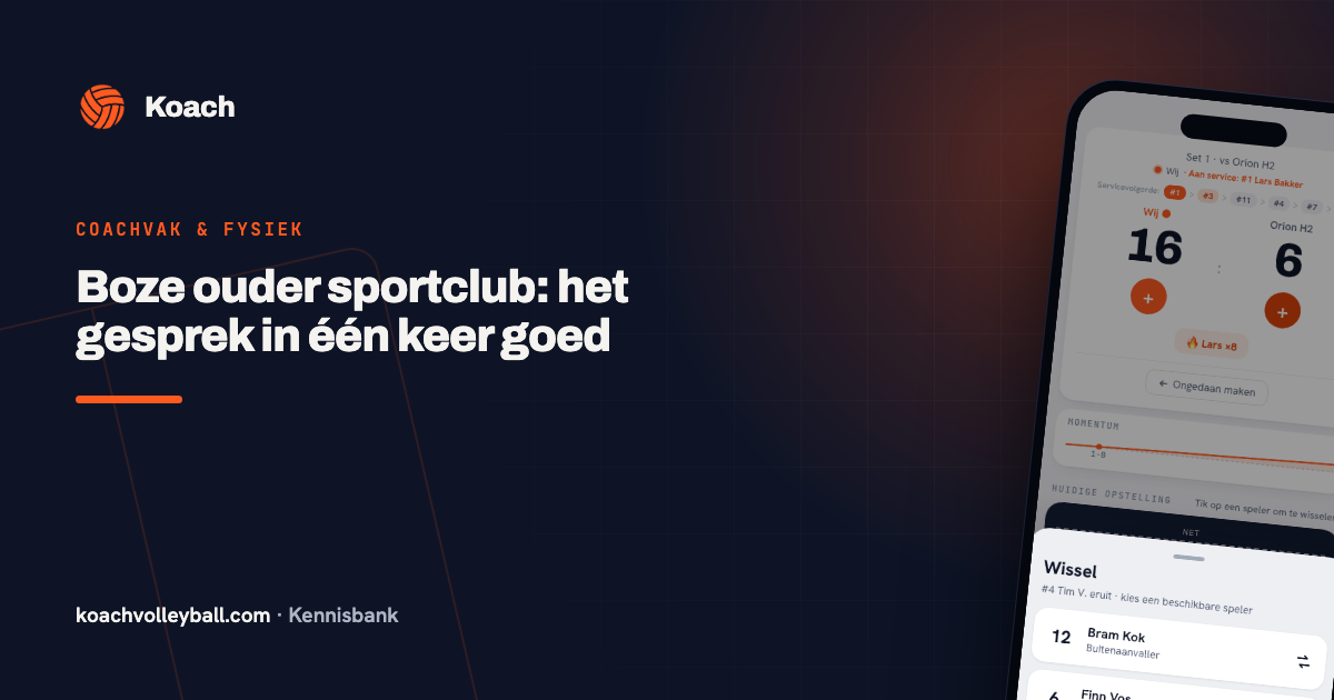 Wisselscherm met de wisselspelers van het team en het aantal speelbeurten per speler
