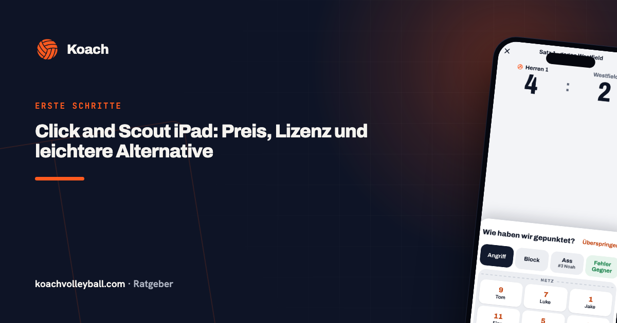 Click and Scout iPad: Preis, Lizenz und leichtere Alternative