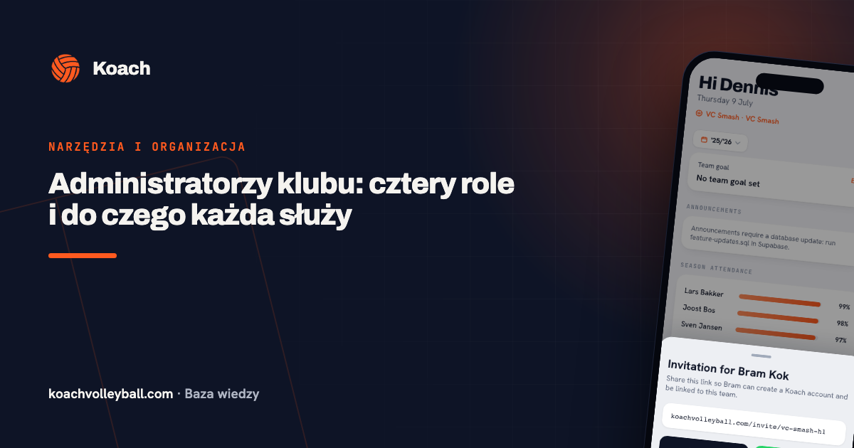 Administratorzy klubu: cztery role i do czego każda służy