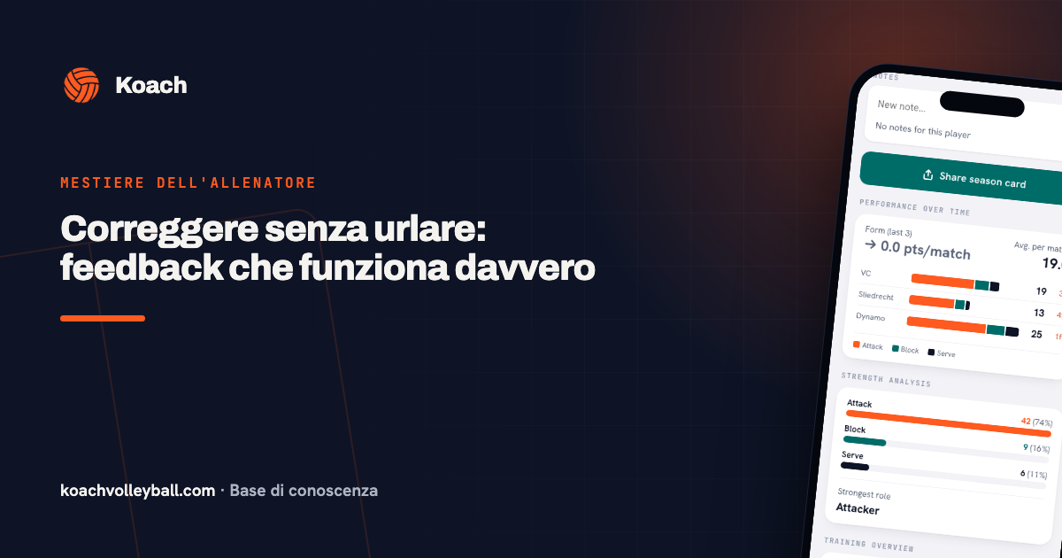 Correggere senza urlare: feedback che funziona davvero