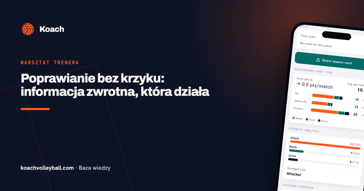 Poprawianie bez krzyku: informacja zwrotna, która działa