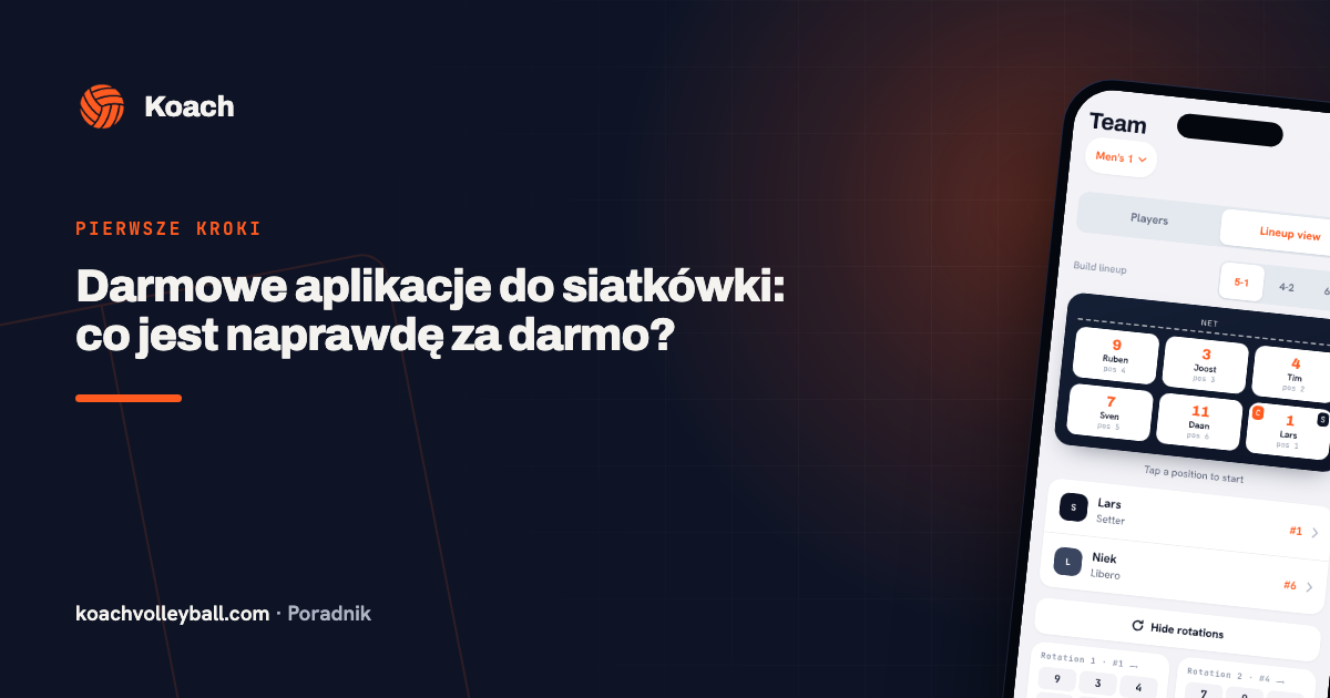 Darmowe aplikacje do siatkówki: co jest naprawdę za darmo?