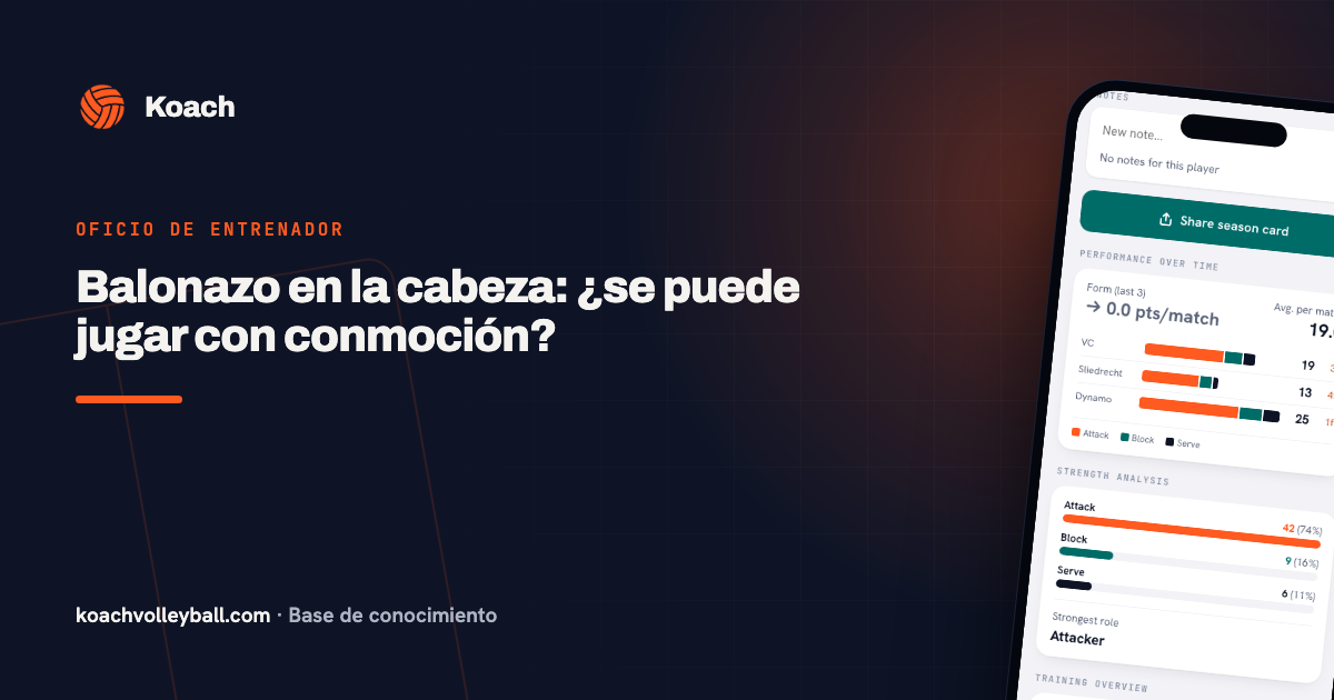 Balonazo en la cabeza: ¿se puede jugar con conmoción?