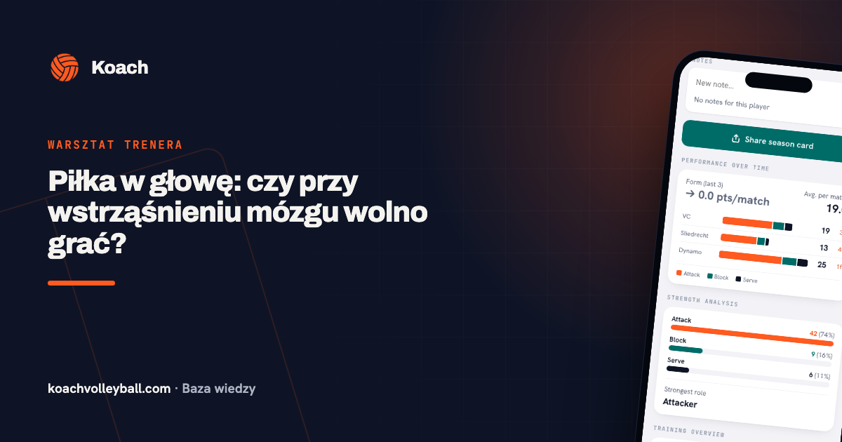 Piłka w głowę: czy przy wstrząśnieniu mózgu wolno grać?