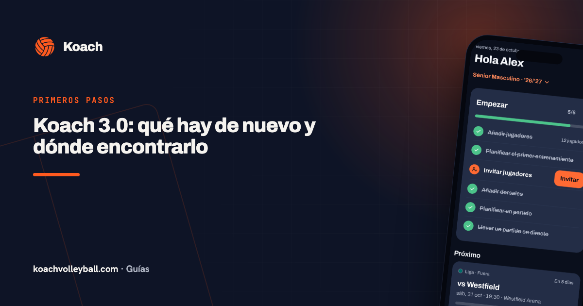 Koach 3.0: qué hay de nuevo y dónde encontrarlo