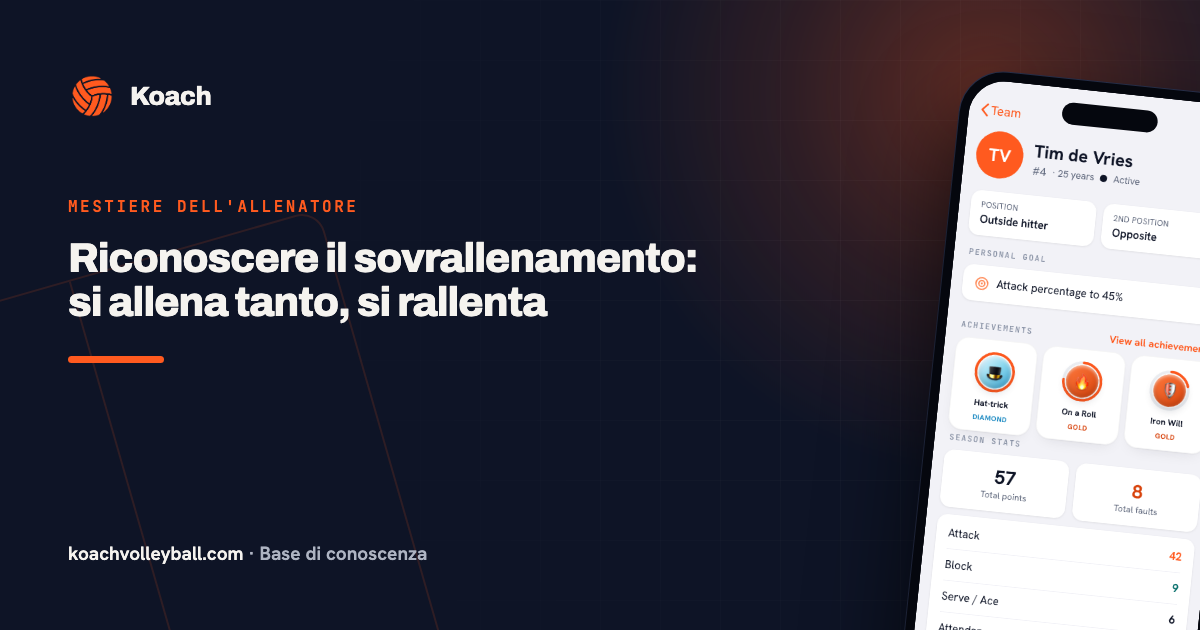 Riconoscere il sovrallenamento: si allena tanto, si rallenta