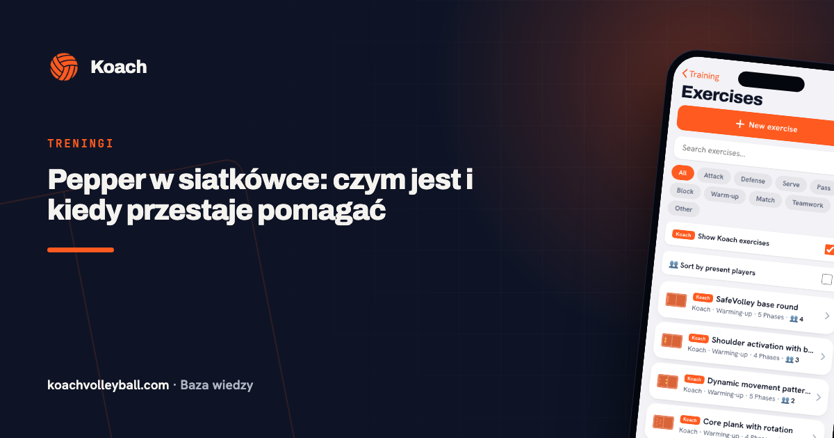 Pepper w siatkówce: czym jest i kiedy przestaje pomagać