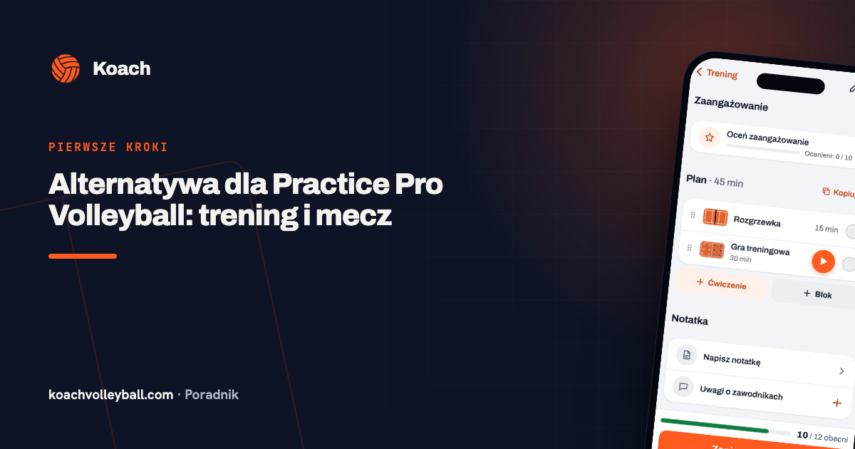 Alternatywa dla Practice Pro Volleyball: trening i mecz