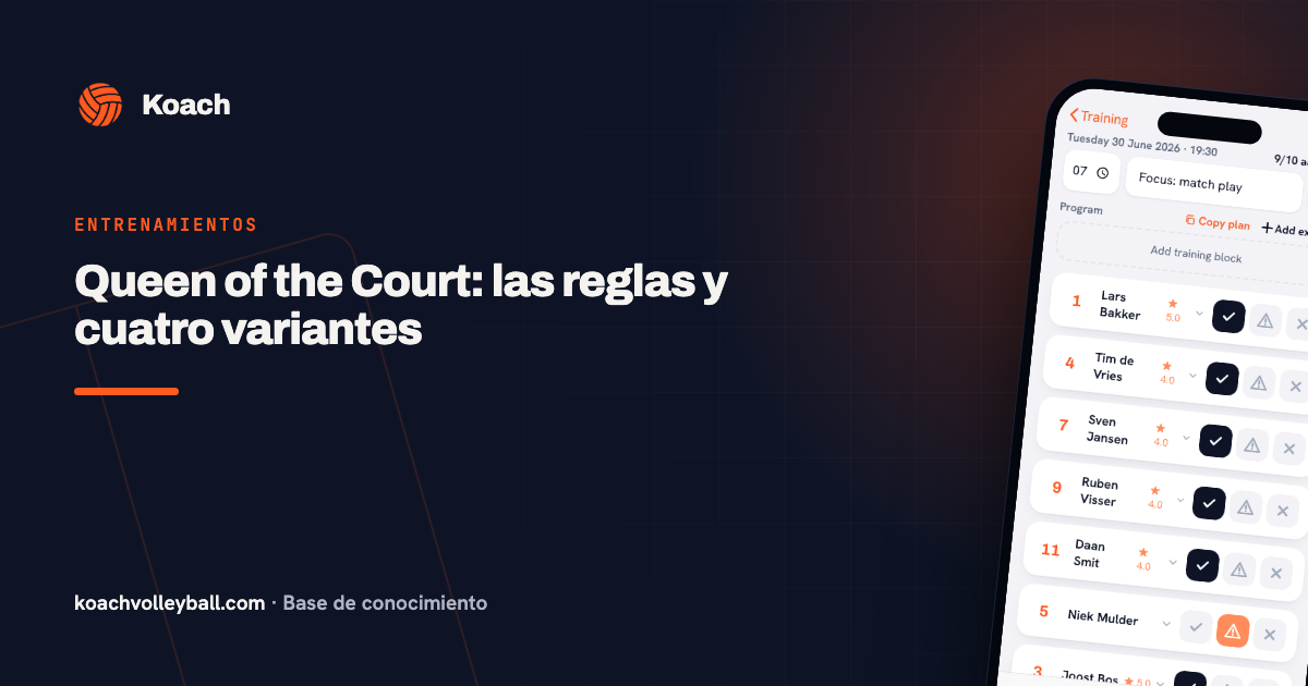 Queen of the Court: las reglas y cuatro variantes