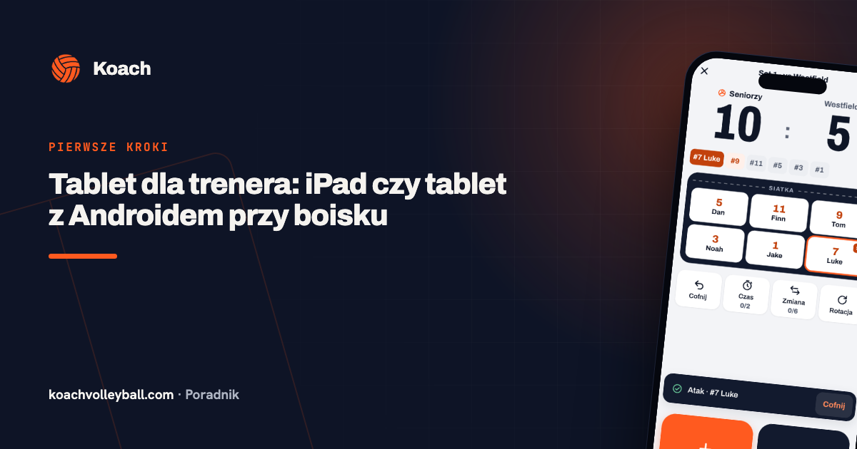 Tablet dla trenera: iPad czy tablet z Androidem przy boisku