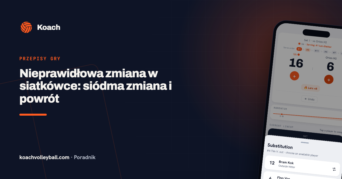Nieprawidłowa zmiana w siatkówce: siódma zmiana i powrót